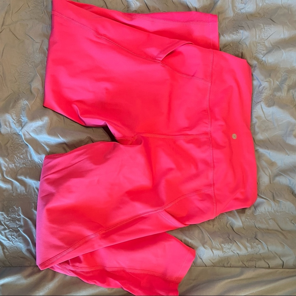 Hot pink layer 8 leggings​
